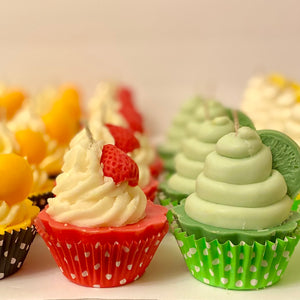 Happy Kat Candles has created a variety of delicious looking Cupcake Candles that smell as good as they look. 