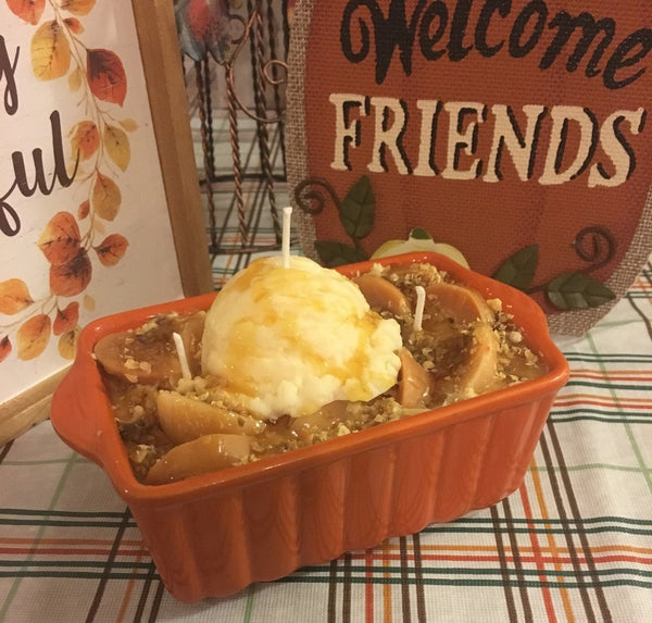 Apple Cobbler Candle - Happy Kat Candles & Gifts