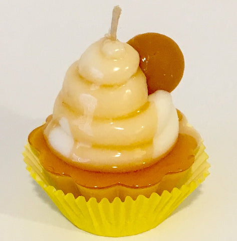 Banana Pudding Cupcake Candle - Happy Kat Candles & Gifts