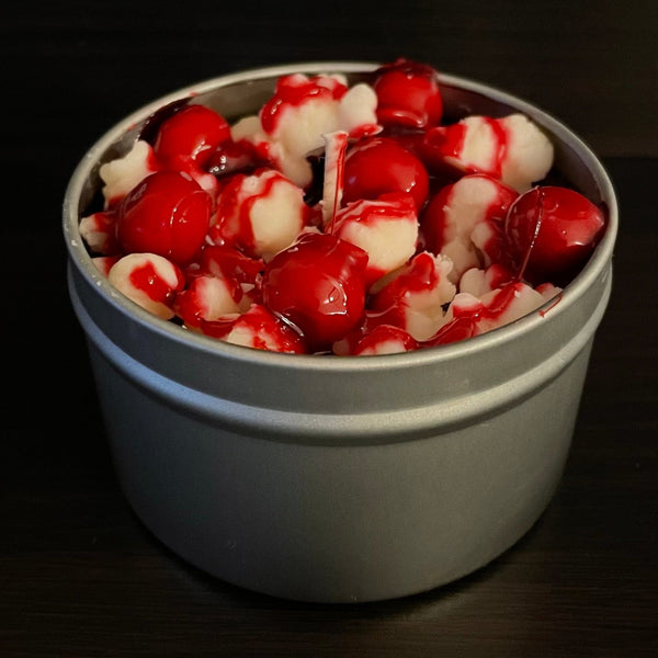 Cranberry Kettlecorn Tin - Happy Kat Candles & Gifts