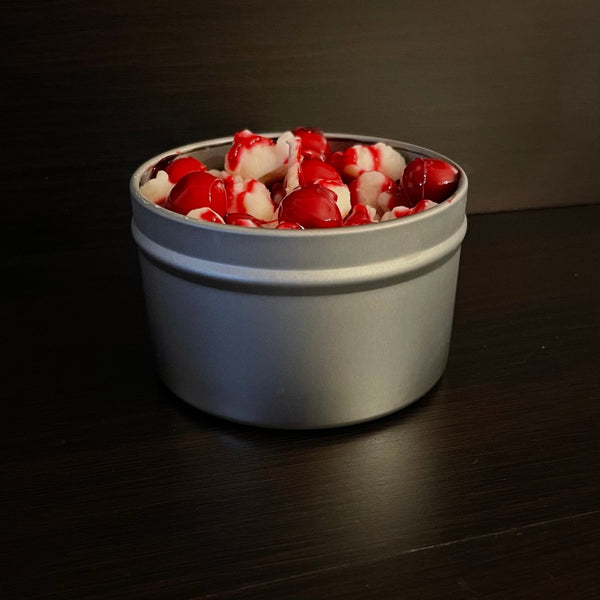 Cranberry Kettlecorn Tin - Happy Kat Candles & Gifts