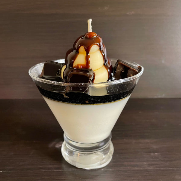 Fudge Brownie Sundae (Glass may vary due to supply chain shortages) - Happy Kat Candles & Gifts