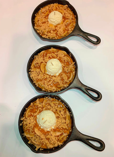 peach cobbler skillet