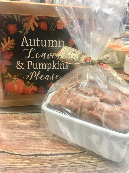 Pumpkin Bread (Dishes may vary due to supply chain shortages) - Happy Kat Candles & Gifts