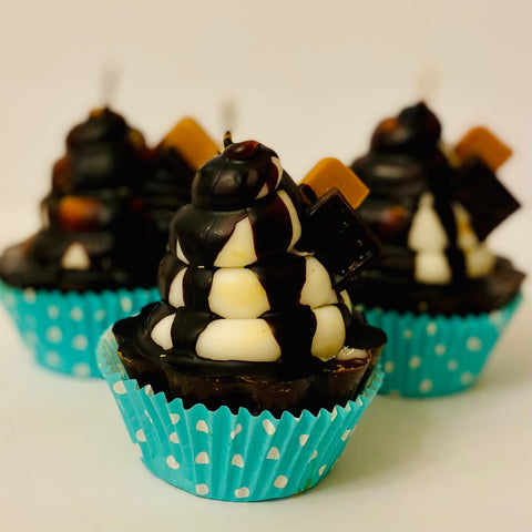 S'mores Cupcake Candle - Happy Kat Candles & Gifts